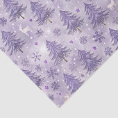 Lavendel Christmas Winter Seidenpapier (Ausschnitt)