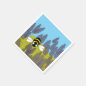 Lavendel-Cocktailservietten Serviette (Ecke)