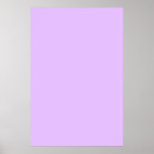Lavendel Color Poster (Vorne)