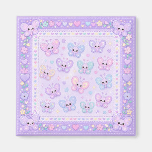 Lavendel Cozy Kreaturen Magnet