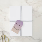 Lavendel Cream Eyelashes Geschenkanhänger (Mit Garn)