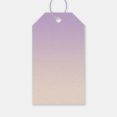 Lavendel Cream Eyelashes Geschenkanhänger (Rückseite)