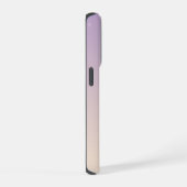 Lavendel Cream Eyelashes iPhone Hülle (Rechte Seite)