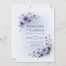 Lavendel-Dahlia-Blush-Blumenrahmen-Hochzeit