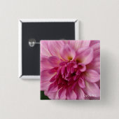 "Lavendel-Dahlie-" Button (Vorne & Hinten)