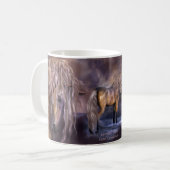 Lavendel-Dämmerungs-Tasse Kaffeetasse (Vorderseite Links)