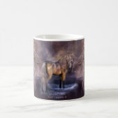 Lavendel-Dämmerungs-Tasse Kaffeetasse (Mittel)