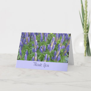 Lavendel Dankeschön Dankeskarte