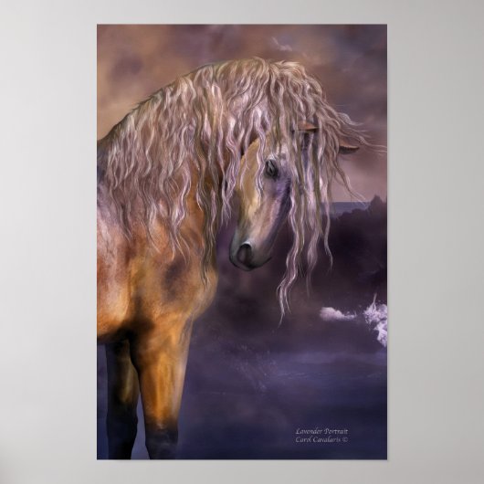 Lavendel Dawn Art Poster/Print Poster (Vorne)