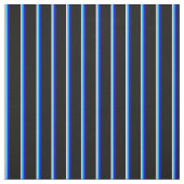 Lavendel, Deep Sky Blue, Blue & Black Pattern Stoff (Muster)