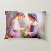 Lavendel Dekokissen (Rückseite)