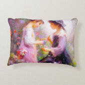 Lavendel Dekokissen (Rückseite)