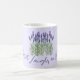 Lavendel, Die Erde lacht in Blume Kaffeetasse