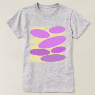 Lavendel-Disk-T-Shirt T-Shirt