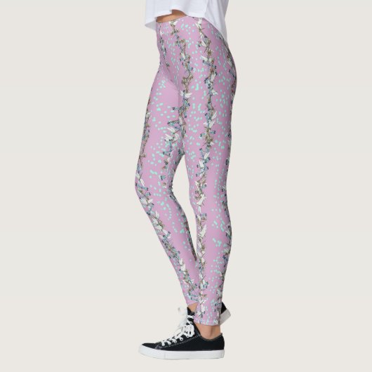 Lavendel Dragonfly & Dots Leggings (Links)