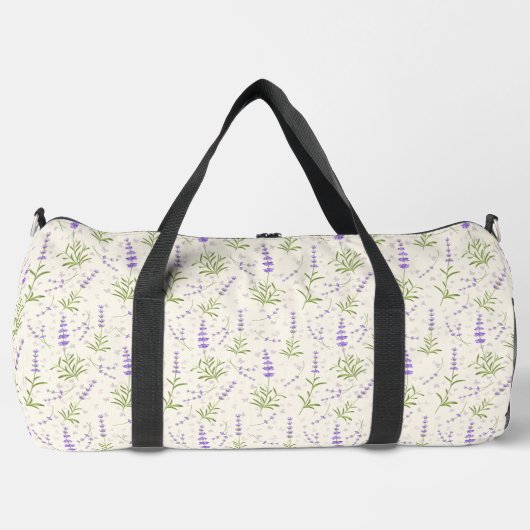 Lavendel Duffle Bag (Vorderseite)