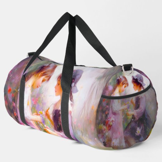 Lavendel Duffle Bag (Rechte Ecke)