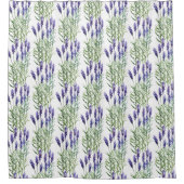 Lavendel Duschvorhang (Vorderseite)