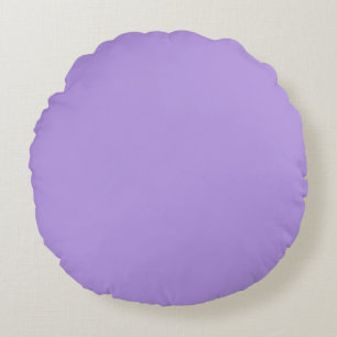 Lavendel, einfarbig, rundes kissen