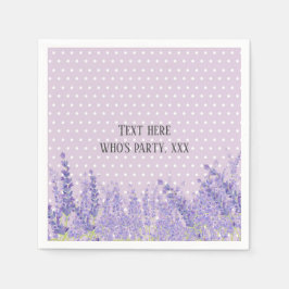 Lavendel, elegant, modern, trendig, floral , lila serviette