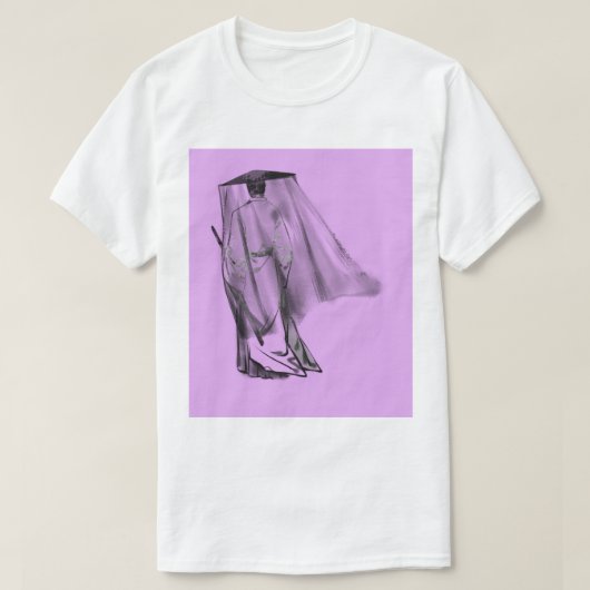 Lavendel-Eleganz T-Shirt (Design vorne)