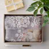 Lavendel-Entfärbung Seidenpapier (Geschenk)