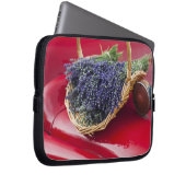 Lavendel Erholung auf alten Lieferwagen LKW Laptopschutzhülle (Vorne Rechts)