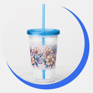 Lavendel Errötend Acryltrinkbecher