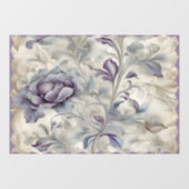 Lavendel Errötend Fensteraufkleber (Blatt)