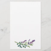 Lavendel Eucalyptus Guess Dress Brautparty Game Flyer (Hinten)