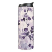 Lavendel Eucalyptus Watercolor Floral Thermosbecher (Nach links gedreht)