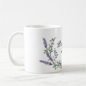 Lavendel Eukalyptus beste Mutter ever Kaffeetasse (Links)