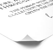 Lavendel Eukalyptus Ring Hunt Brautparty Game Fotodruck (Ecke)