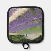 Lavendel Farm Bloms Blues Topflappen (Vorderseite)