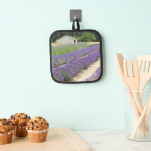 Lavendel Farm Bloms Blues Topflappen