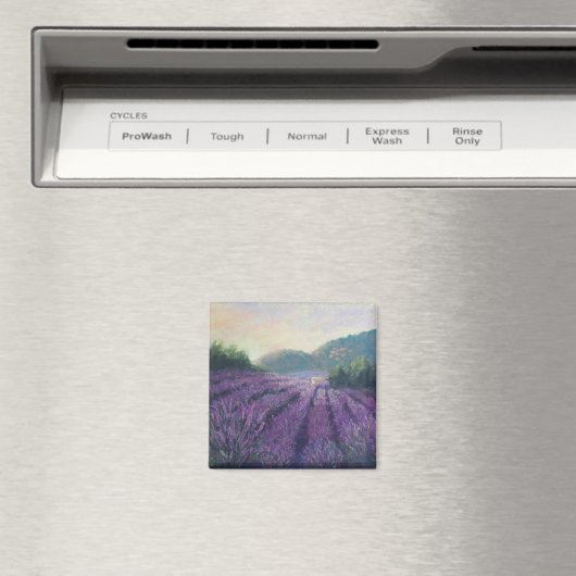 Lavendel-Farm-Magnet Magnet (In Situ (Geschirrspüler))