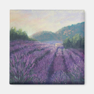 Lavendel-Farm-Magnet Magnet