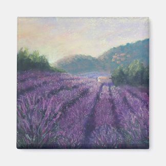 Lavendel-Farm-Magnet Magnet
