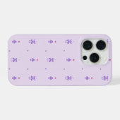 Lavendel-Feen-Runen iPhone Hülle (Rückseite (Horizontal))