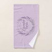 Lavendel-Feld Handtuch-Set Badhandtuch Set (Handtuch)