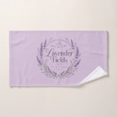 Lavendel-Feld Handtuch-Set Badhandtuch Set (Handtuch)