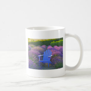 Lavendel-Feld-Kaffee-Tasse Kaffeetasse