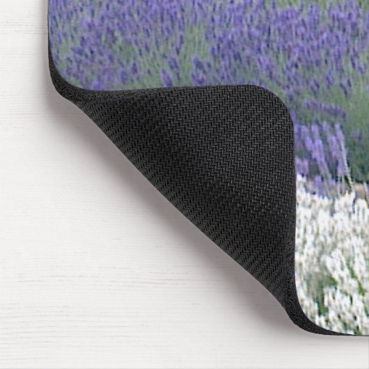 Lavendel-Feld Mousepad (Ecke)