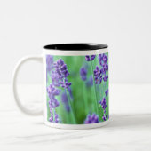 Lavendel-Feld Zweifarbige Tasse (Links)
