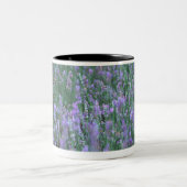 Lavendel-Feld Zweifarbige Tasse (Mittel)