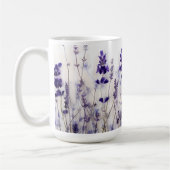 Lavendel Fields 15 oz Kaffee Tasse (Links)
