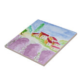 Lavendel Fields Abbaye de Senanque| Herkunft Fliese (Seite)