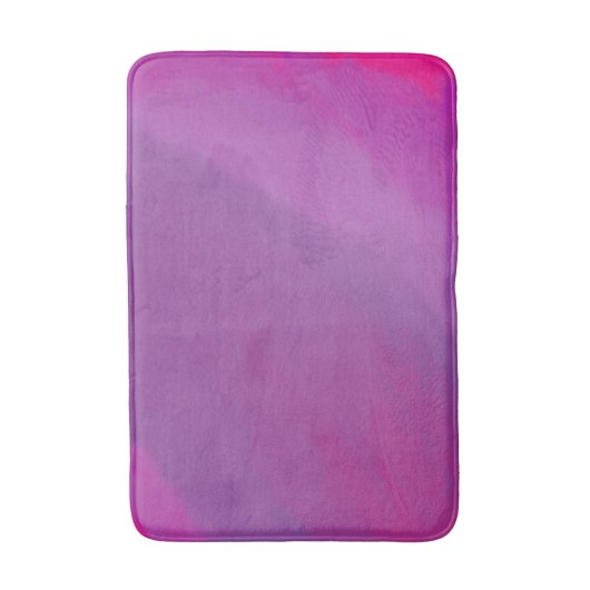 Lavendel Fields Abstrakt Art Badematte (Vorderseite Vertikal)