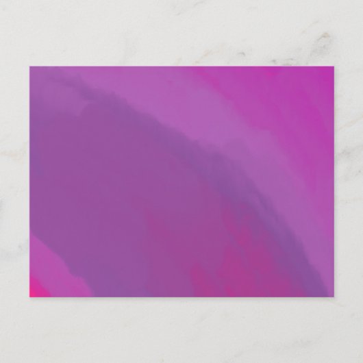 Lavendel Fields Abstrakt Art Postkarte (Vorderseite)