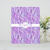 Lavendel Fields-Seifenwrap (Stehend Vorderseite)